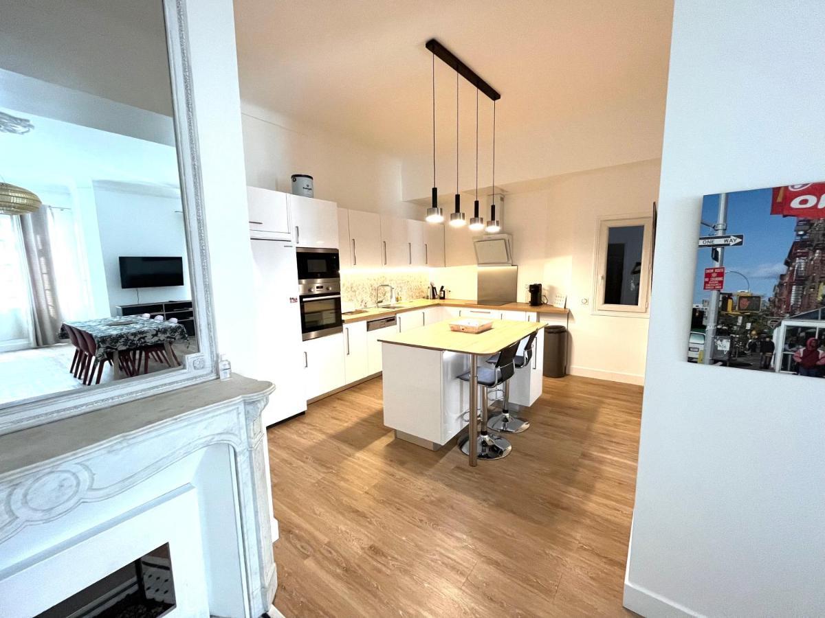 Large Haussmanian Appartment In The Heart Of Nice Luaran gambar
